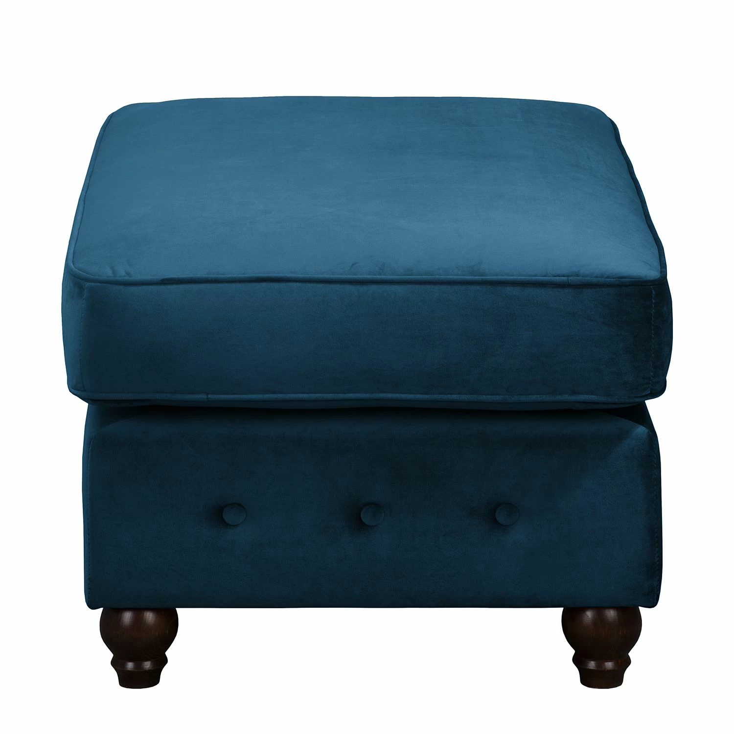 Jack & Alice Fauteuil Solita - Velours - Bleu foncé - Avec repose-pieds 9 Jack & Alice Fauteuil Solita - Velours - Bleu foncé - Avec repose-pieds – Image 7