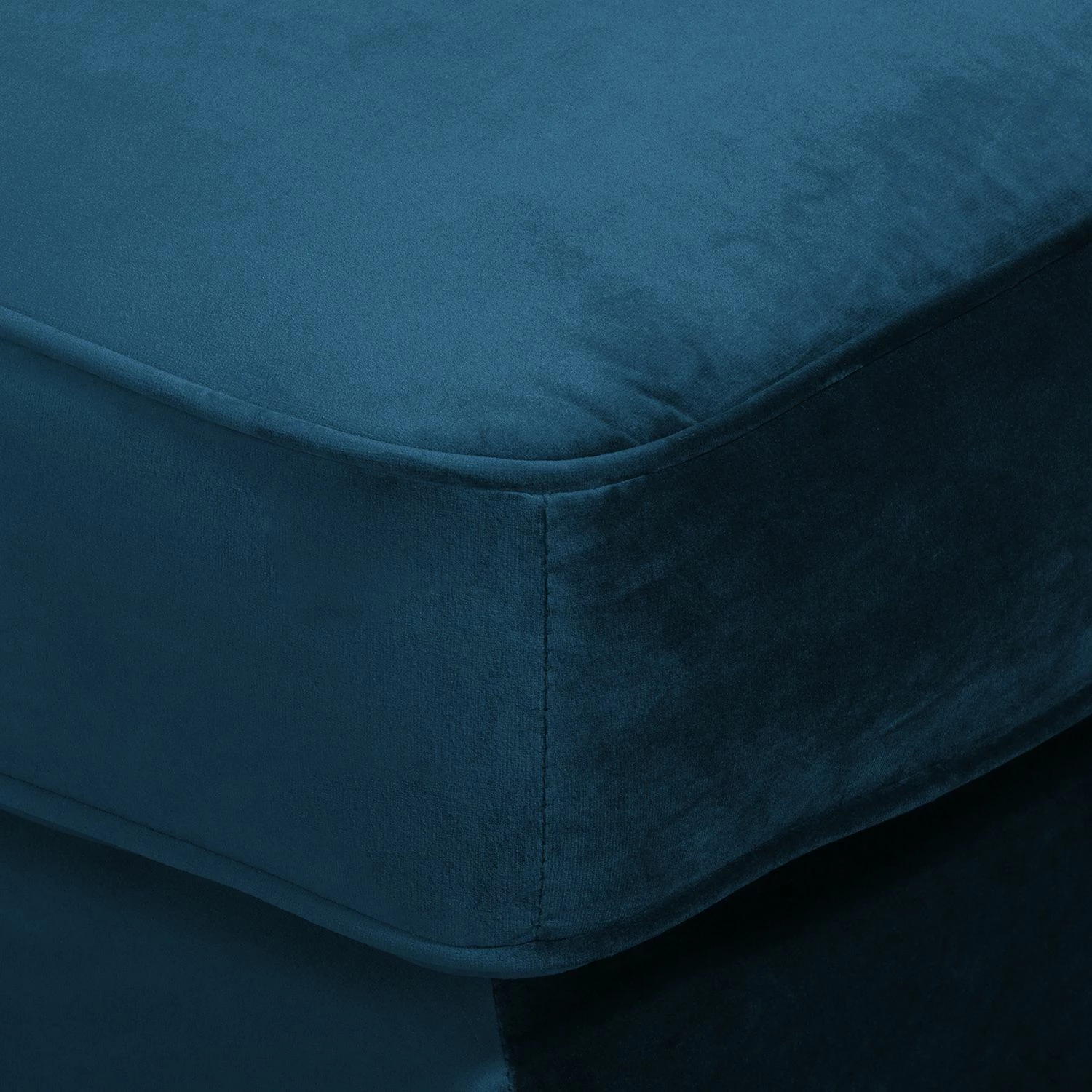 Jack & Alice Fauteuil Solita - Velours - Bleu foncé - Avec repose-pieds 15 Jack & Alice Fauteuil Solita - Velours - Bleu foncé - Avec repose-pieds – Image 13