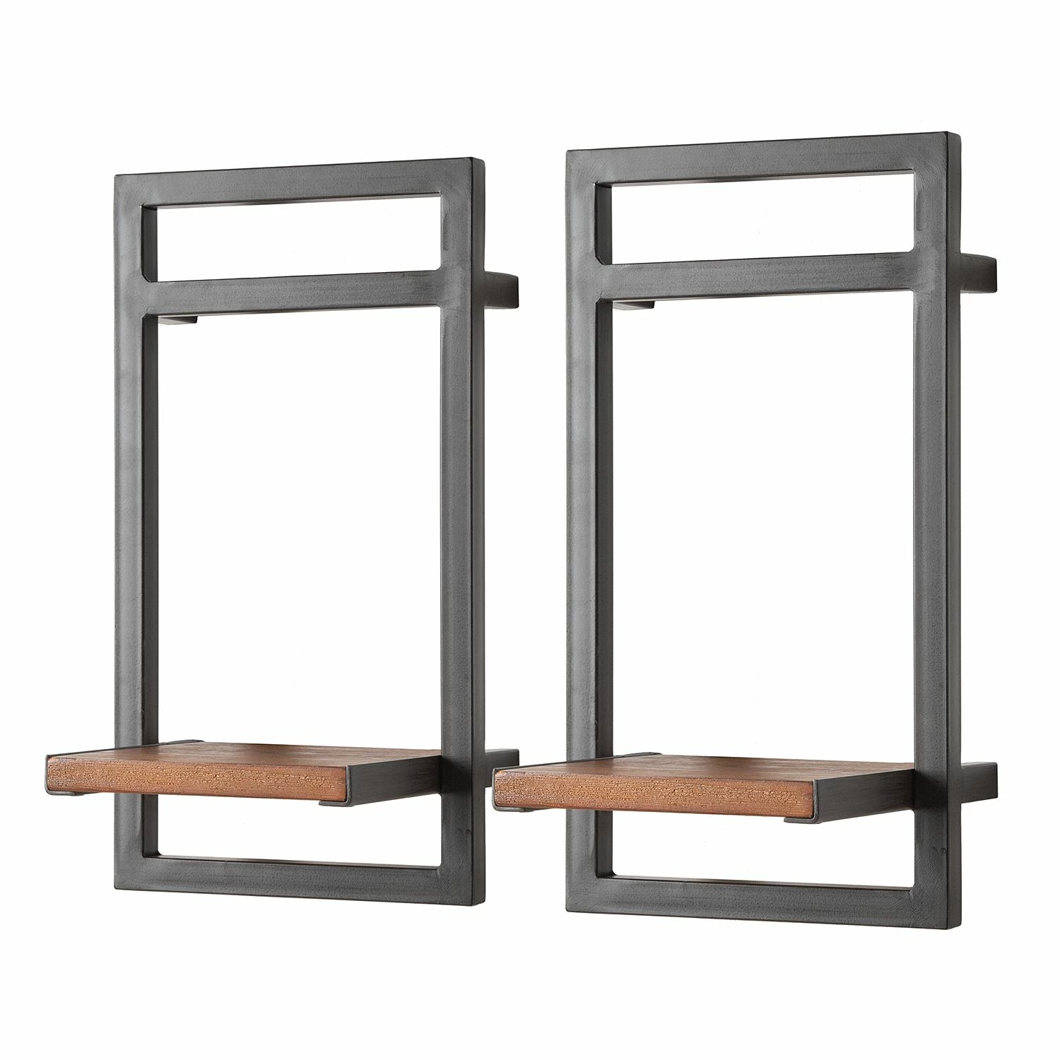 Ars manufacti Étagères murales Manchester (3 éléments) - Acacia massif / Métal - Acacia / Anthracite 7 Ars manufacti Étagères murales Manchester (3 éléments) - Acacia massif / Métal - Acacia / Anthracite – Image 5