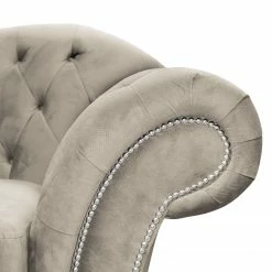 Velvet Studio Grand canapé Iriona - Microfibre - Blanc suédois -loftscape Boutique 1000135997 181024 122951114 GALLERYIMAGES P000000001000135997