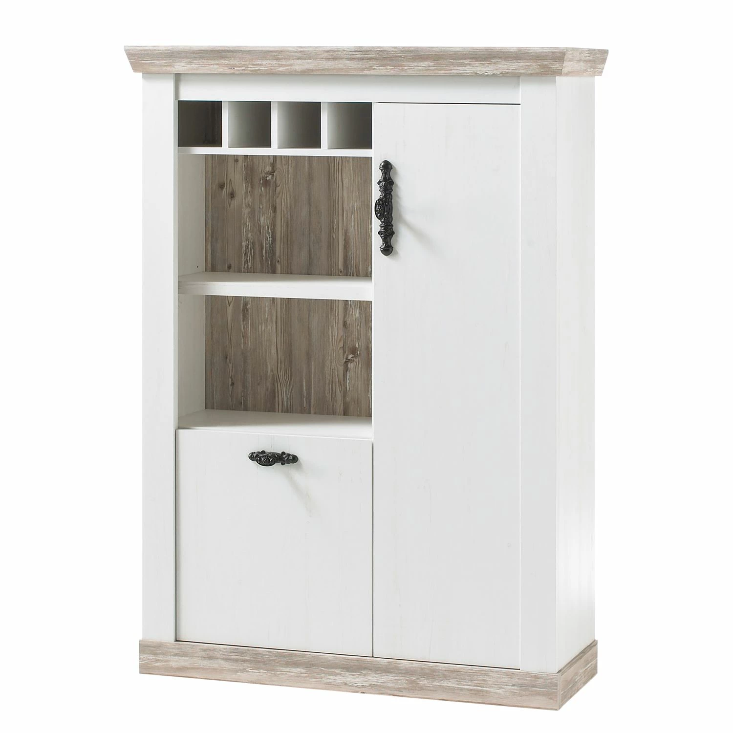 Ridgevalley Buffet haut Lewk III - Imitation pin blanc / Imitation pin 3 Ridgevalley Buffet haut Lewk III - Imitation pin blanc / Imitation pin