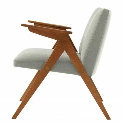 Studio Copenhagen Fauteuil Frazer - Tissu - Marron clair -loftscape Boutique 1000138014 181023 16404635 GALLERYIMAGES P000000001000138014