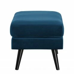 Jack & Alice Repose-pieds Limeri II - Velours - Velours Criada: Bleu marine -loftscape Boutique 1000139287 200505 16373000021 DETAILS P000000001000139287