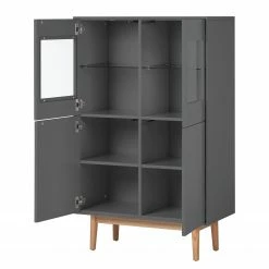 Mørteens Buffet haut Lindholm II - Partiellement en chêne massif - Gris 13 Mørteens Buffet haut Lindholm II - Partiellement en chêne massif - Gris -loftscape Boutique 1000139416 190116 09553500017 GALLERYIMAGES P000000001000139416