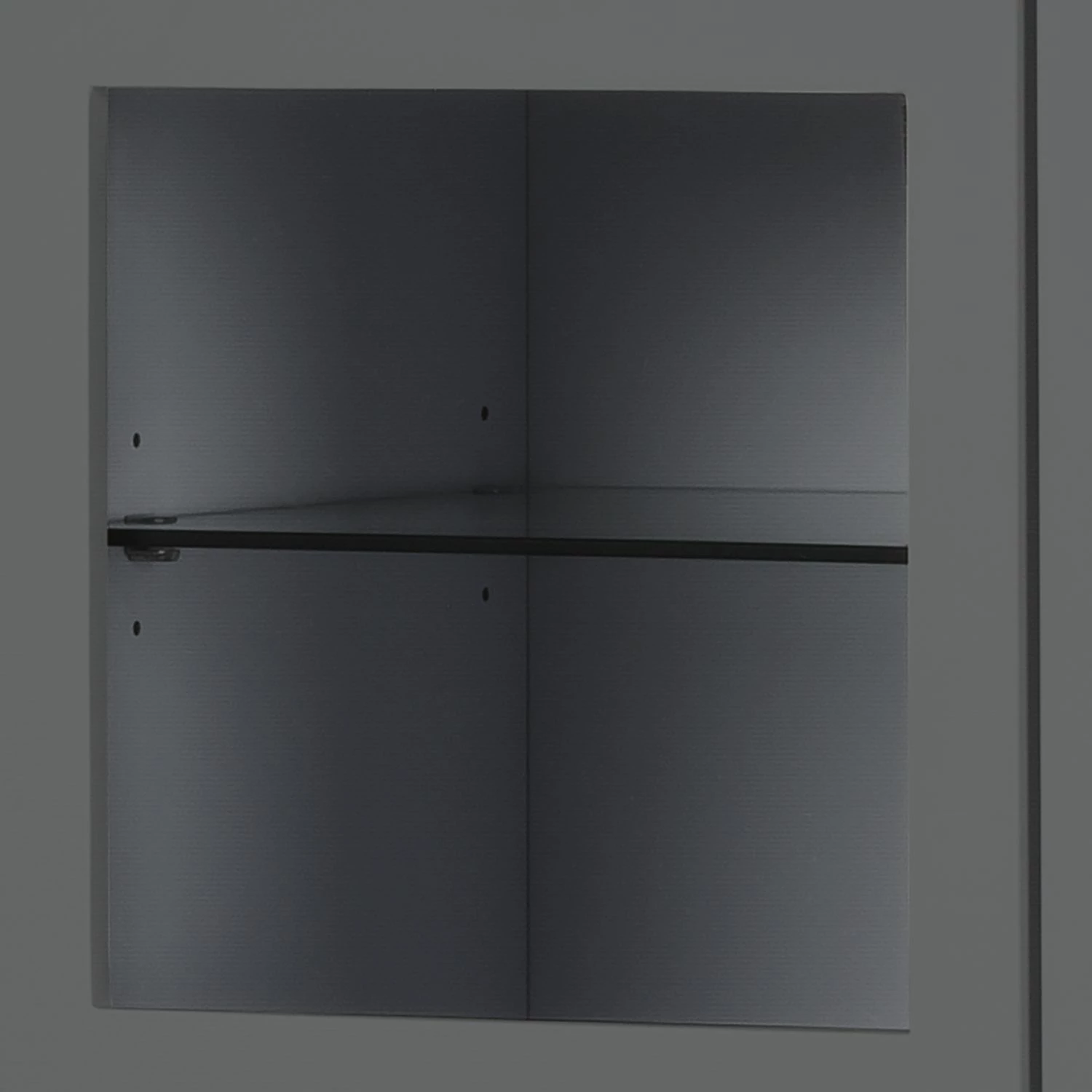 Mørteens Buffet haut Lindholm II - Partiellement en chêne massif - Gris 9 Mørteens Buffet haut Lindholm II - Partiellement en chêne massif - Gris – Image 7