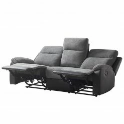 Loftscape Canapé relax Warmun (3 places) - Imitation cuir / Microfibre - Noir / Gris 29 Loftscape Canapé relax Warmun (3 places) - Imitation cuir / Microfibre - Noir / Gris -loftscape Boutique 1000139824 200807 14140300005 DETAILS P000000001000139824