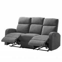 Loftscape Canapé relax Grandhan (3 places) - Microfibre - Gris -loftscape Boutique 1000139825 200807 14143300018 DETAILS P000000001000139825