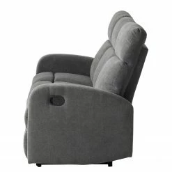 Loftscape Canapé relax Grandhan (3 places) - Microfibre - Gris -loftscape Boutique 1000139825 200807 14144200022 DETAILS P000000001000139825