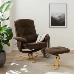 Loftscape Fauteuil de relaxation Wesburn I - Microfibre - Marron foncé 32 Loftscape Fauteuil de relaxation Wesburn I - Microfibre - Marron foncé -loftscape Boutique 1000139830 200731 06143800001 MOOD DETAILS P000000001000139830 mood