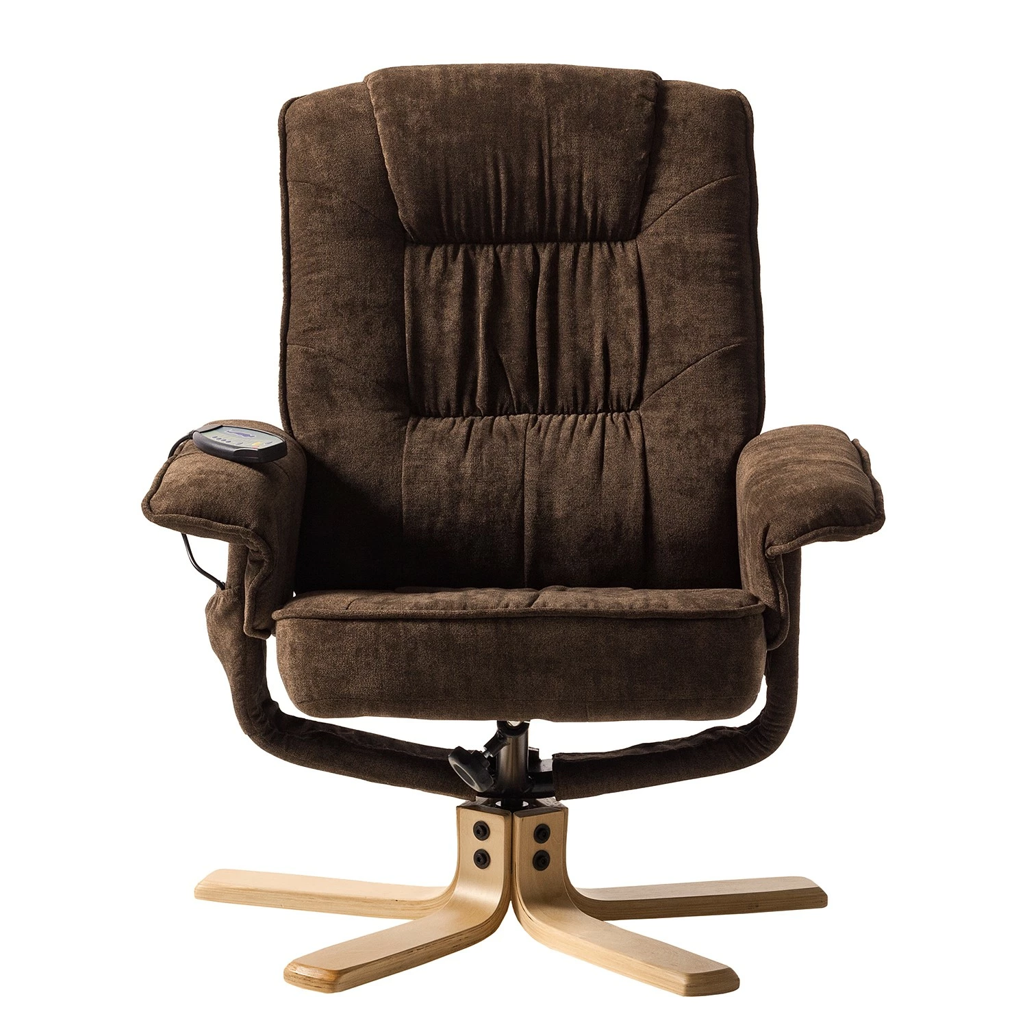 Loftscape Fauteuil de relaxation Wesburn I - Microfibre - Marron foncé 14 Loftscape Fauteuil de relaxation Wesburn I - Microfibre - Marron foncé – Image 12