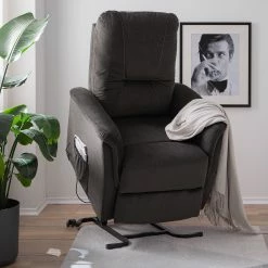 Loftscape Fauteuil TV Teneriffe - Microfibre - Marron bison 32 Loftscape Fauteuil TV Teneriffe - Microfibre - Marron bison -loftscape Boutique 1000139834 201120 13462000050 MOOD DETAILS P000000001000139834 mood