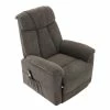Loftscape Fauteuil TV Loccota - Microfibre - Gris foncé