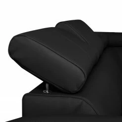 Loftscape Canapé panoramique Burnside I - Cuir véritable / Imitation cuir - Noir - Méridienne courte à gauche / longue à droite (vue de face) - Sans fonction couchage -loftscape Boutique 1000142141 181106 152904388 GALLERYIMAGES P000000001000142141