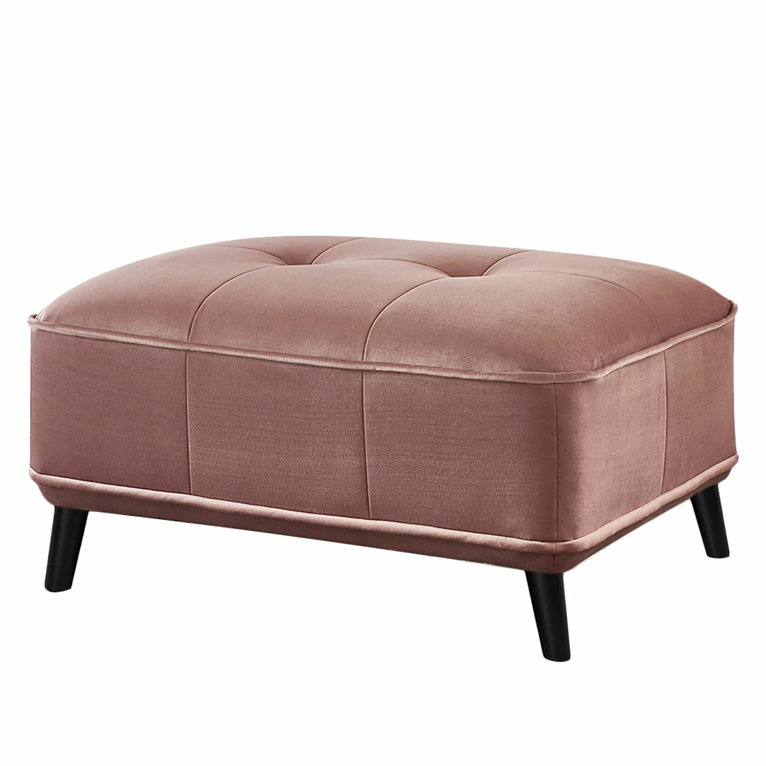 Velvet Studio Repose-pieds capitonné Moreville II - Microfibre 3 Velvet Studio Repose-pieds capitonné Moreville II - Microfibre