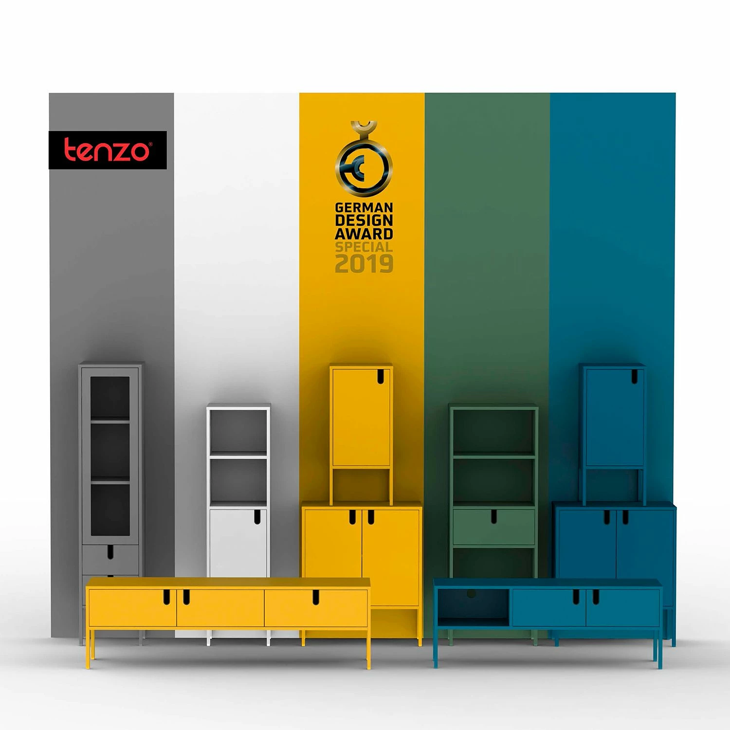 Tenzo Enfilade Uno II - Jaune 8 Tenzo Enfilade Uno II - Jaune – Image 6