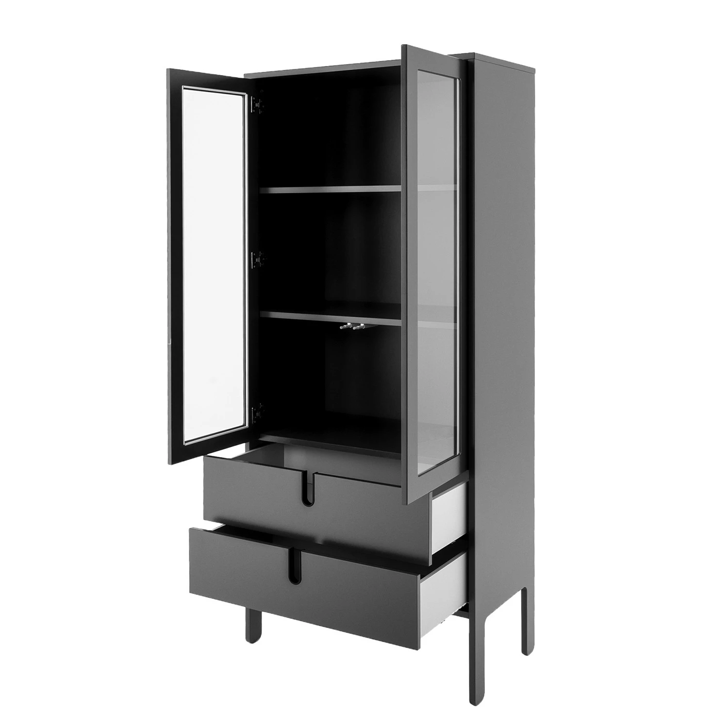 Tenzo Grande vitrine Uno - Gris foncé 10 Tenzo Grande vitrine Uno - Gris foncé – Image 8