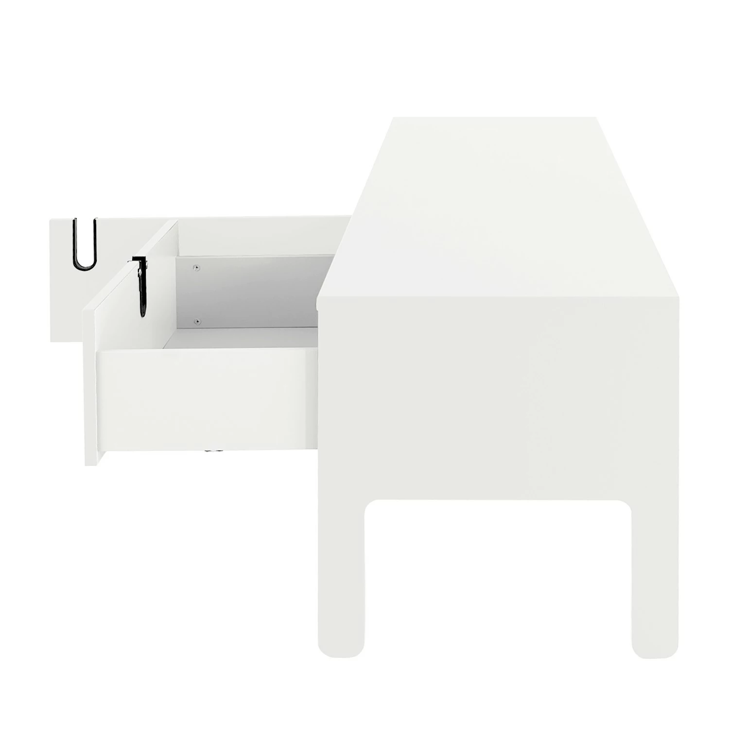 Tenzo Meuble TV Uno II - Blanc 7 Tenzo Meuble TV Uno II - Blanc – Image 5