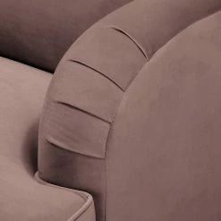 Jack & Alice Canapé Bethania I (3 places) - Velours - Mauve -loftscape Boutique 1000145867 200611 11505800006 DETAILS P000000001000145867