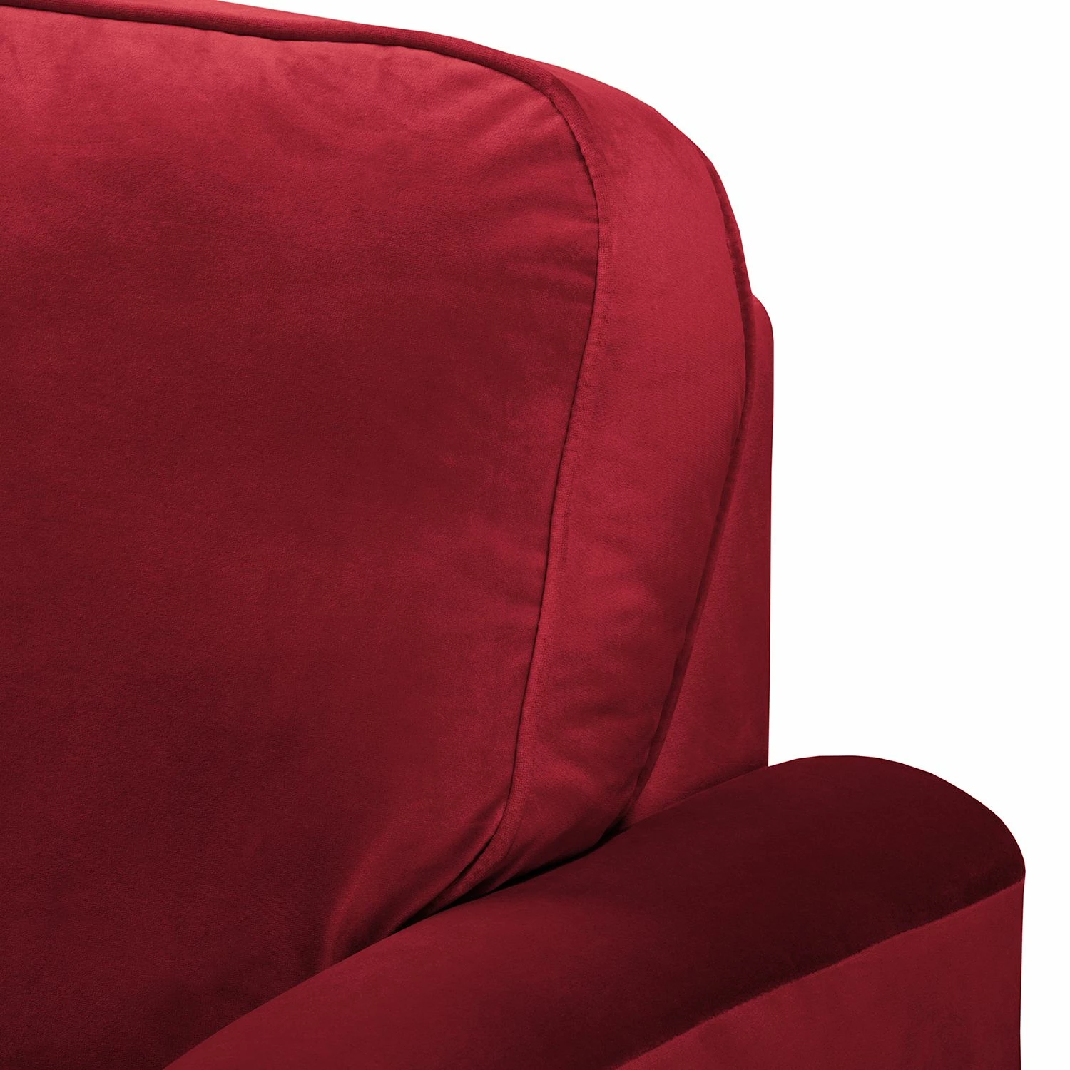 Jack & Alice Canapé Bethania I (2 Places) - Velours - Bordeaux 7 Jack & Alice Canapé Bethania I (2 Places) - Velours - Bordeaux – Image 5