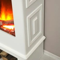 Ridgevalley Cheminée électrique Schwerin - Blanc -loftscape Boutique 1000149563 181212 08505900021 GALLERYIMAGES P000000001000149563