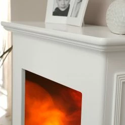 Ridgevalley Cheminée électrique Schwerin - Blanc -loftscape Boutique 1000149563 181212 08505900022 GALLERYIMAGES P000000001000149563