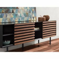 Norrwood Meuble TV Kipra I - Noyer contreplaqué - Graphite 12 Norrwood Meuble TV Kipra I - Noyer contreplaqué - Graphite -loftscape Boutique 1000150219 200429 06492200052 DETAILS P000000001000150219