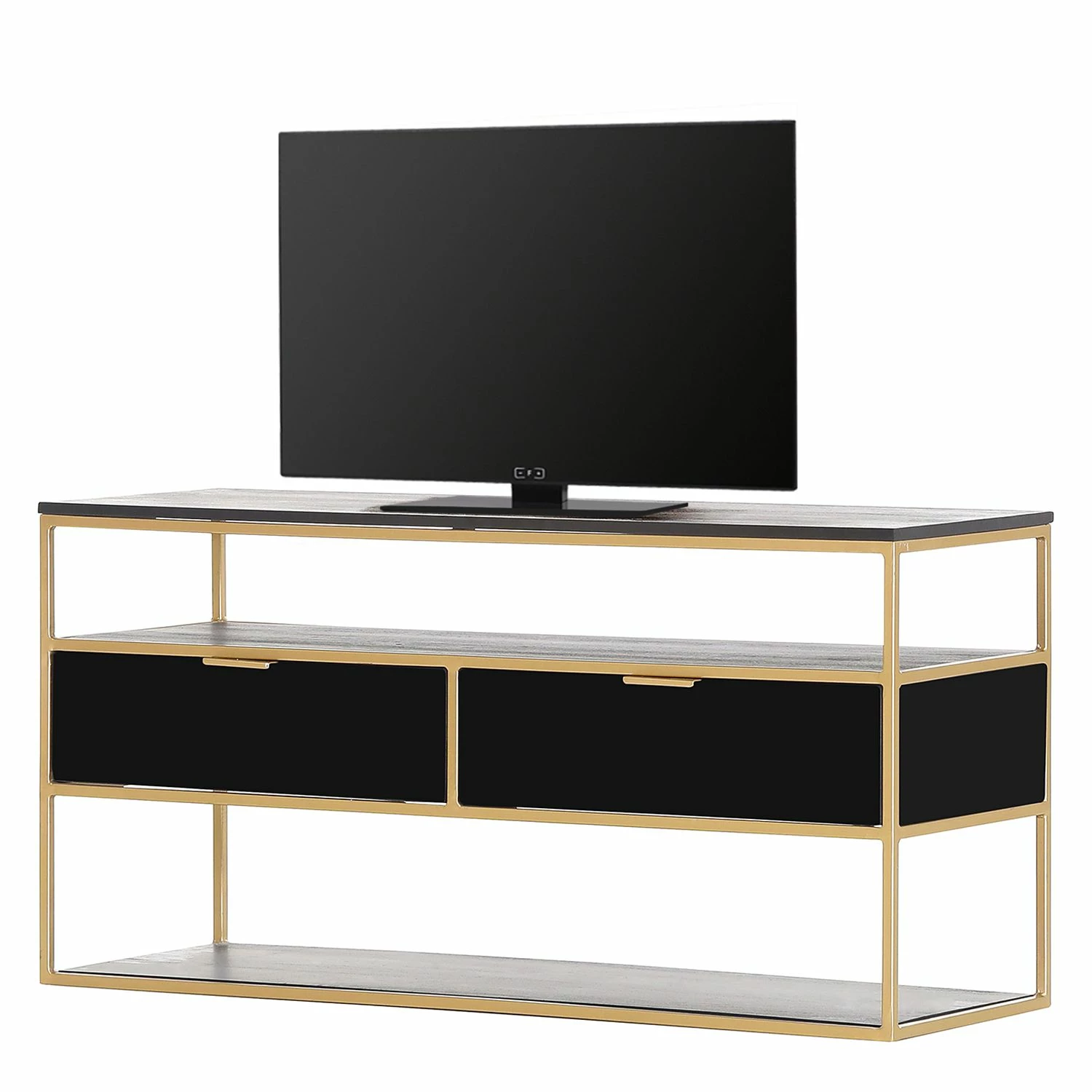 Jack & Alice Enfilade Harbin II - Acacia massif - Acacia noir / Doré 5 Jack & Alice Enfilade Harbin II - Acacia massif - Acacia noir / Doré – Image 3