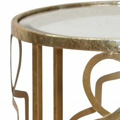 Jack & Alice Bout de canapé Burra - Doré vieilli -loftscape Boutique 1000150471 190107 16090200009 GALLERYIMAGES P000000001000150471