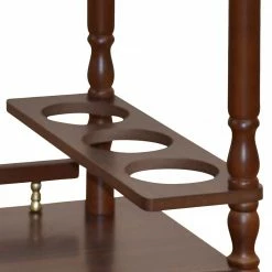 Ridgevalley Desserte Pedrita - Partiellement en hévéa massif - Noyer -loftscape Boutique 1000150504 190107 16090400022 GALLERYIMAGES P000000001000150504