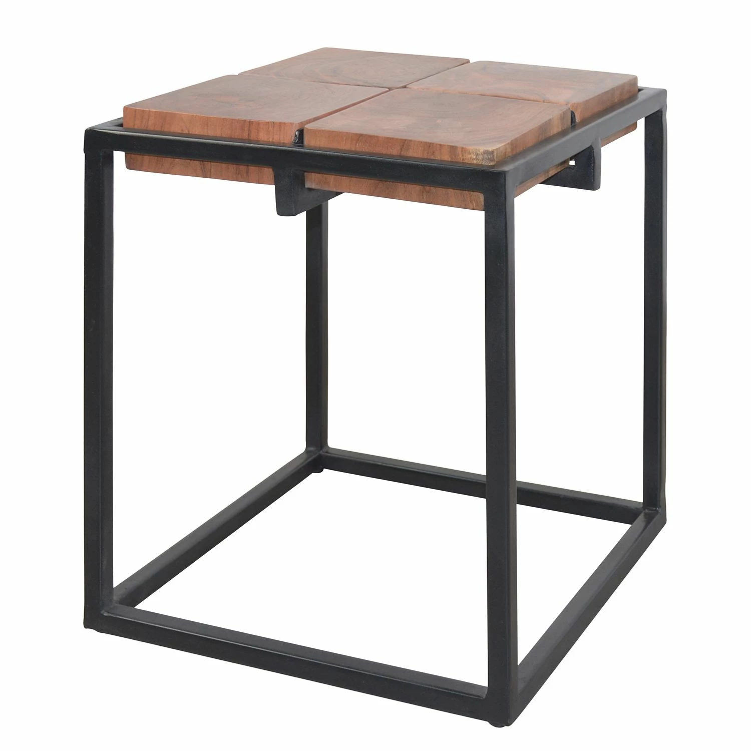 Red Living Bout de canapé Petrie - Acacia massif - Acacia / Noir 3 Red Living Bout de canapé Petrie - Acacia massif - Acacia / Noir