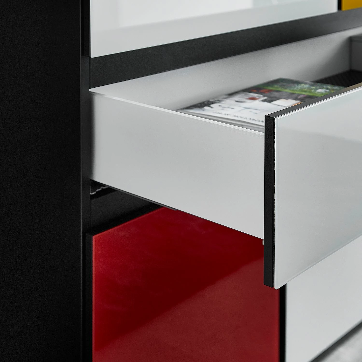 Germania Buffet Ideeus - Noir / Multicolore 9 Germania Buffet Ideeus - Noir / Multicolore – Image 7