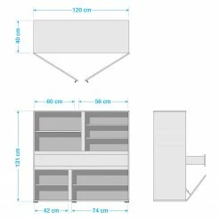 Germania Buffet Ideeus - Noir / Multicolore 23 Germania Buffet Ideeus - Noir / Multicolore -loftscape Boutique 1000150554 181213 15491700028 GALLERYIMAGES P000000001000150554