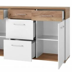 Germania Buffet Nerola - Blanc / Imitation chêne de Navarre -loftscape Boutique 1000150711 190104 11554500024 GALLERYIMAGES P000000001000150711