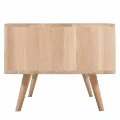 Studio Copenhagen Meuble TV Loca V - Partiellement en chêne sauvage massif - Chêne sauvage huilé clair - Largeur : 225 cm - Profondeur : 55 cm -loftscape Boutique 1000151233 190306 06275100026 GALLERYIMAGES P000000001000151233