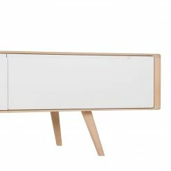 Studio Copenhagen Meuble TV Loca V - Partiellement en chêne sauvage massif - Chêne sauvage huilé clair - Largeur : 225 cm - Profondeur : 55 cm -loftscape Boutique 1000151233 190306 06275100031 GALLERYIMAGES P000000001000151233