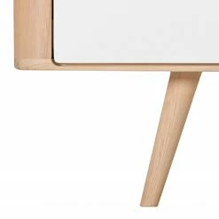 Studio Copenhagen Meuble TV Loca V - Partiellement en chêne sauvage massif - Chêne sauvage huilé clair - Largeur : 180 cm - Profondeur : 55 cm -loftscape Boutique 1000151235 190306 06275200052 GALLERYIMAGES P000000001000151235