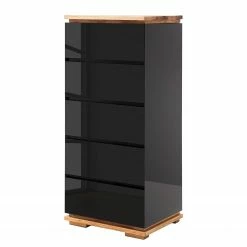 Loftscape Commode Lixeira - Noir brillant