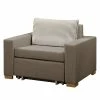 Maison Belfort Fauteuil convertible Latina XVII - Tissu - Taupe -loftscape Boutique 1000151735 190130 08052800137 IMAGE P000000001000151735