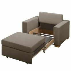 Maison Belfort Fauteuil convertible Latina XVII - Tissu - Taupe -loftscape Boutique 1000151735 190130 08052900142 GALLERYIMAGES P000000001000151735