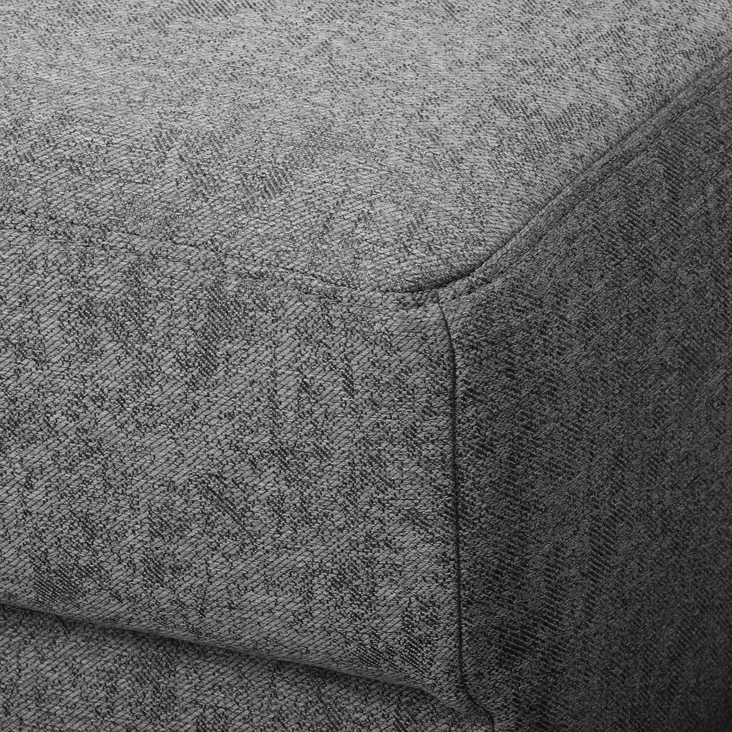 Fredriks Canapé panoramique Gellik - Tissu - Gris - Méridienne courte à gauche / longue à droite (vue de face) 9 Fredriks Canapé panoramique Gellik - Tissu - Gris - Méridienne courte à gauche / longue à droite (vue de face) – Image 7