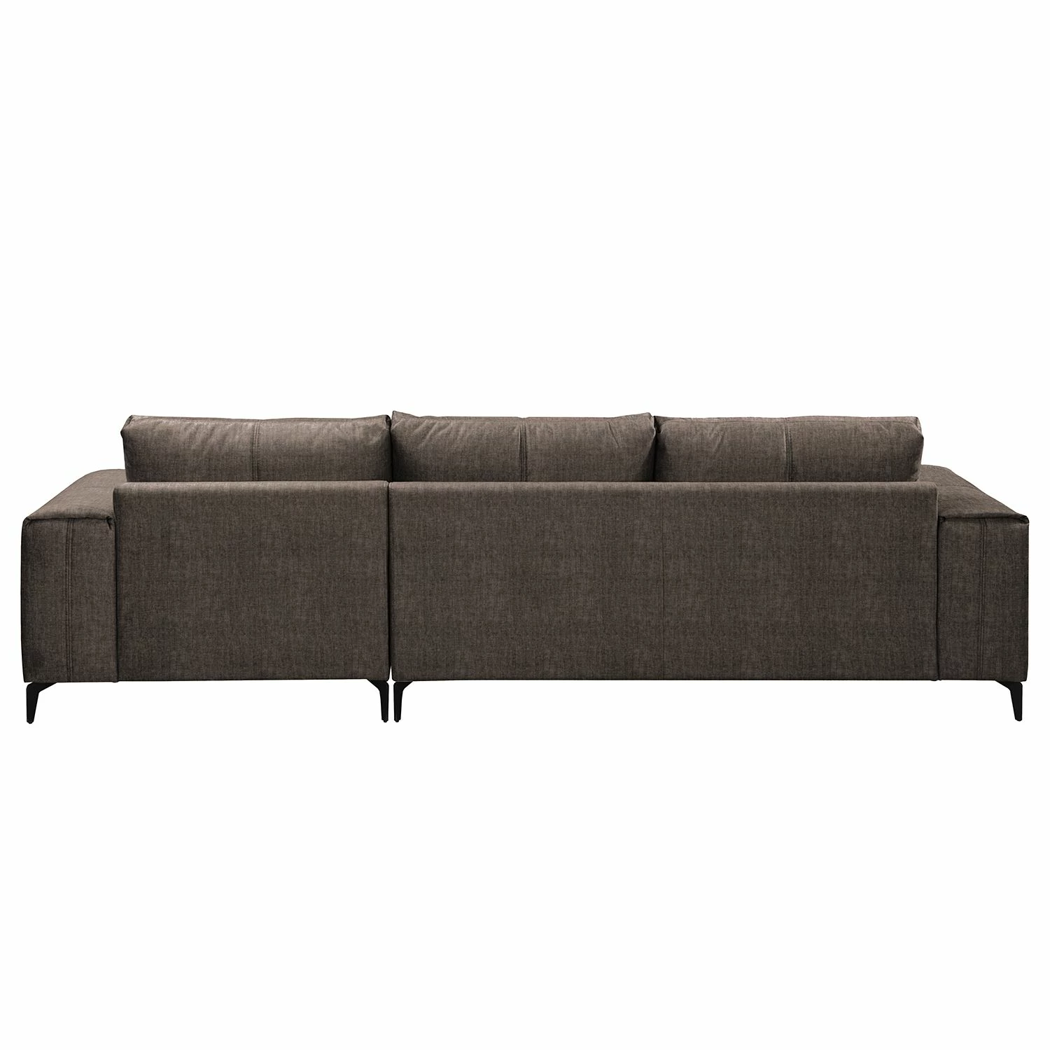 Fredriks Canapé d’angle Mazy - Microfibre - Gris minéral - Méridienne courte à droite (vue de face) 7 Fredriks Canapé d’angle Mazy - Microfibre - Gris minéral - Méridienne courte à droite (vue de face) – Image 5