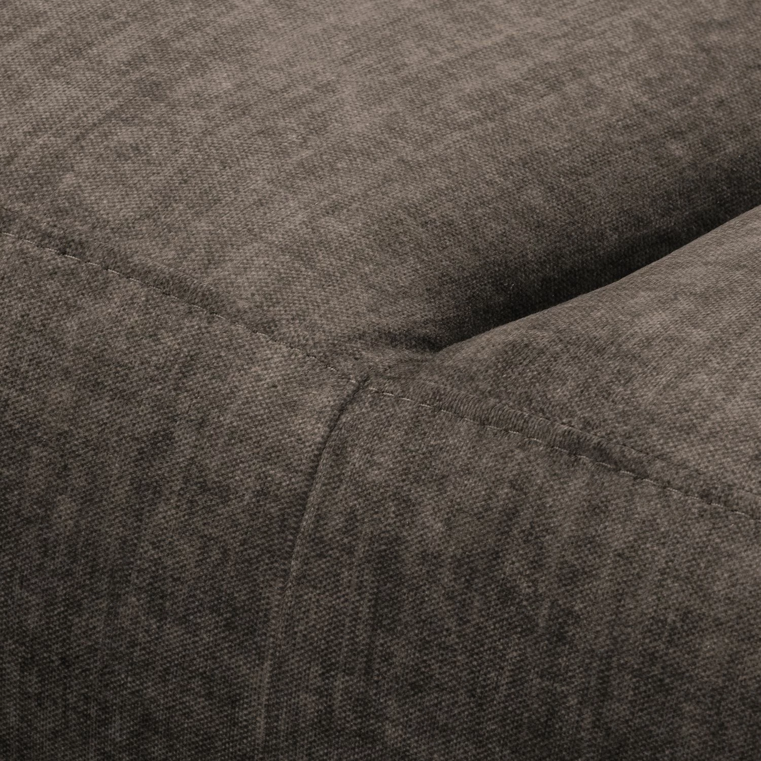 Fredriks Canapé d’angle Mazy - Microfibre - Gris minéral - Méridienne courte à droite (vue de face) 13 Fredriks Canapé d’angle Mazy - Microfibre - Gris minéral - Méridienne courte à droite (vue de face) – Image 11