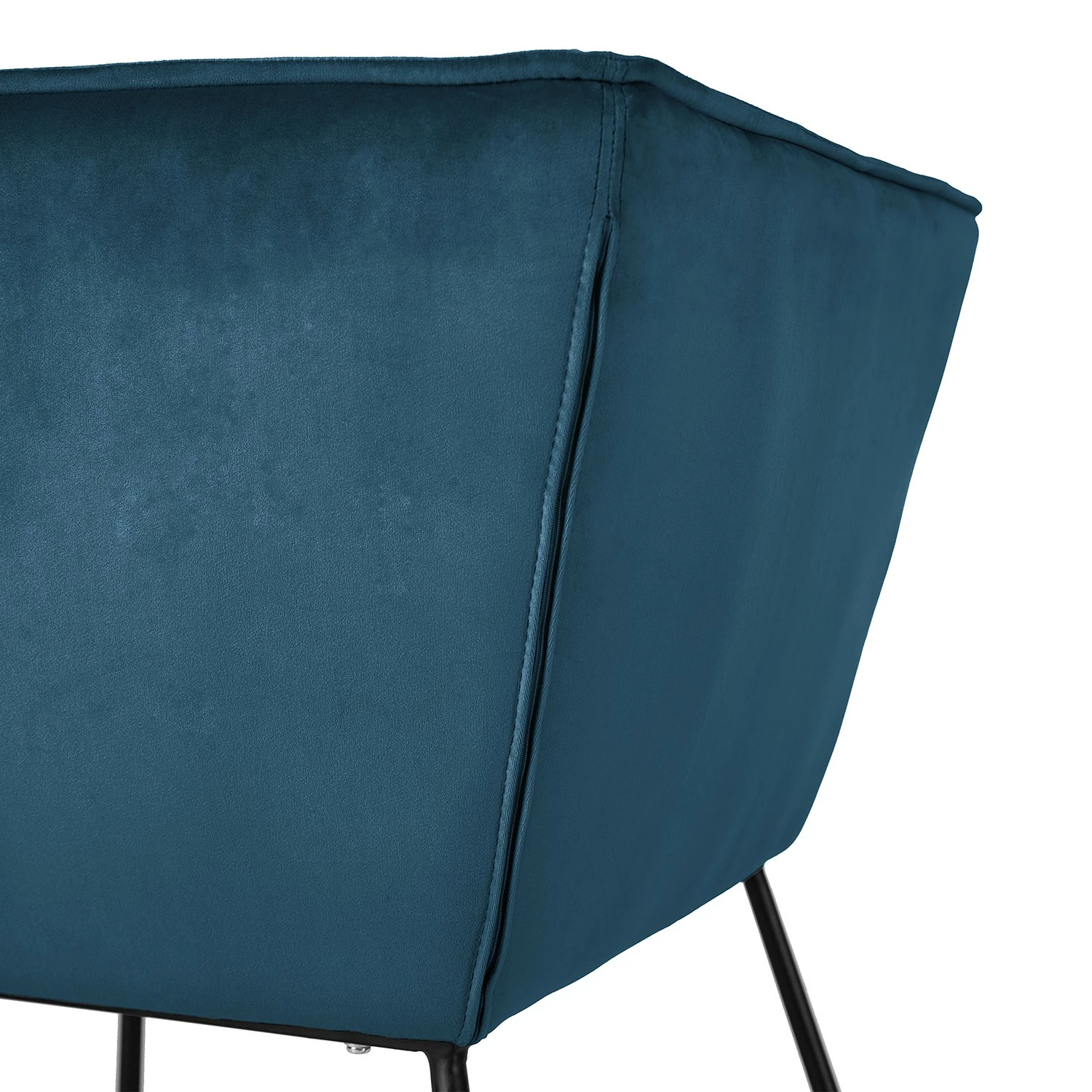 Jack & Alice Canapé Dorado (2 places) - Velours - Bleu marine 23 Jack & Alice Canapé Dorado (2 places) - Velours - Bleu marine – Image 21