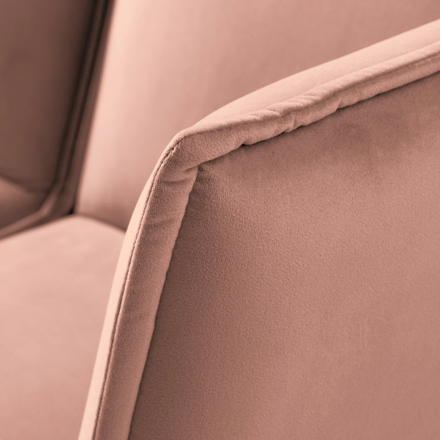 Jack & Alice Canapé d’angle Dorado - Velours - Rose vieilli 15 Jack & Alice Canapé d’angle Dorado - Velours - Rose vieilli – Image 13