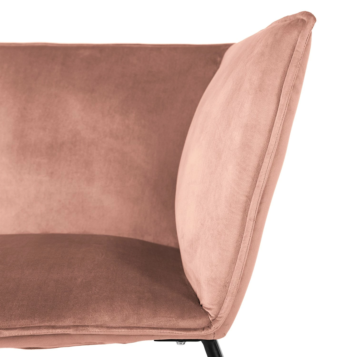 Jack & Alice Canapé d’angle Dorado - Velours - Rose vieilli 27 Jack & Alice Canapé d’angle Dorado - Velours - Rose vieilli – Image 25