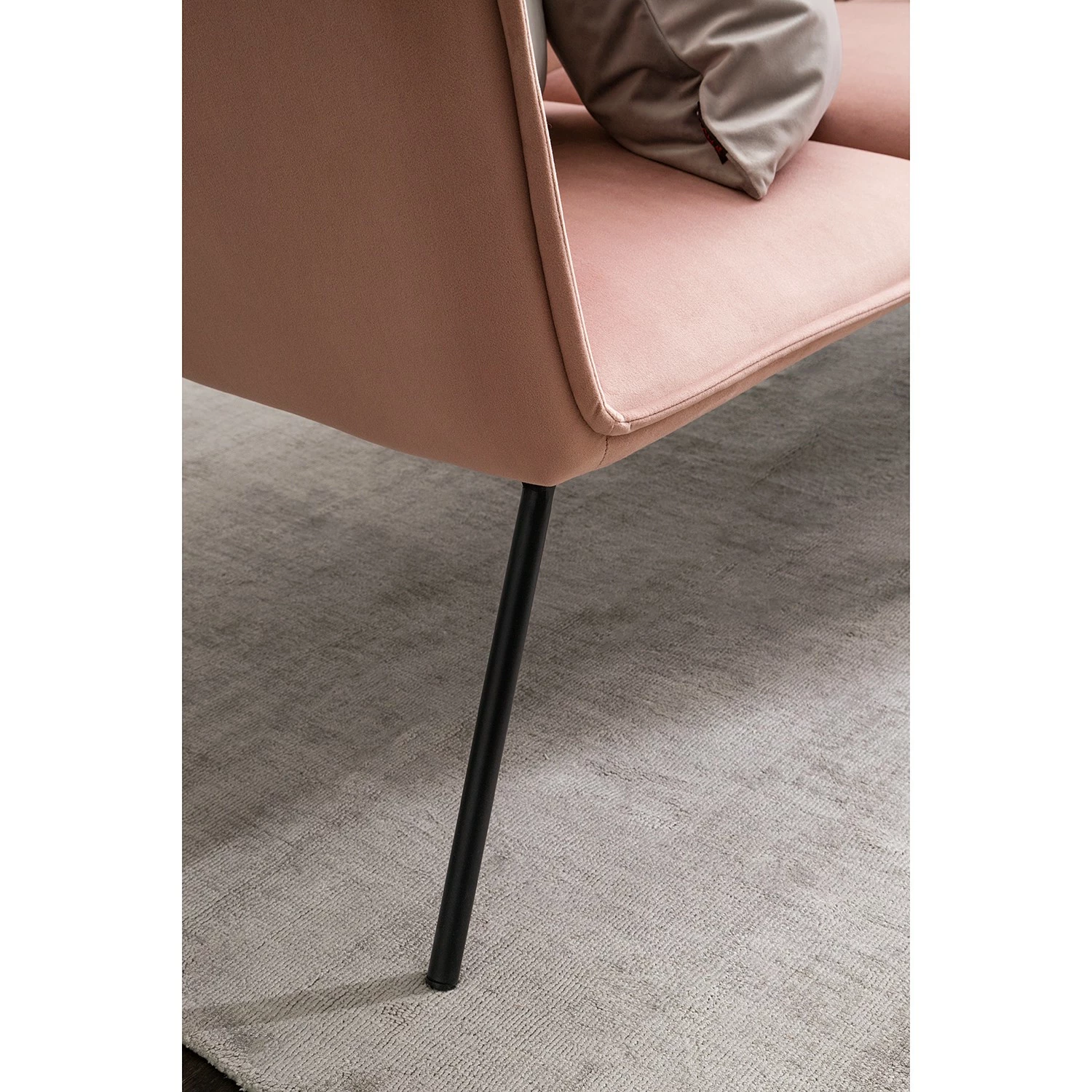 Jack & Alice Canapé d’angle Dorado II - Velours - Rose vieilli 20 Jack & Alice Canapé d’angle Dorado II - Velours - Rose vieilli – Image 18