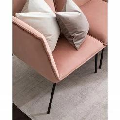 Jack & Alice Canapé d’angle Dorado II - Velours - Rose vieilli 54 Jack & Alice Canapé d’angle Dorado II - Velours - Rose vieilli -loftscape Boutique 1000152001 190423 12221300022 GALLERYIMAGES P000000001000152001