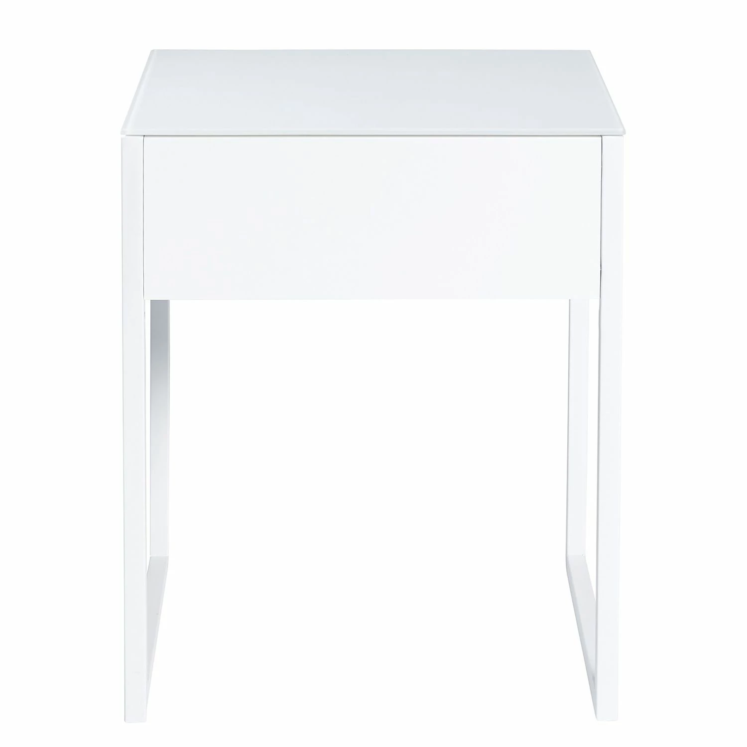 Jahnke Bout de canapé Cube - blanc 8 Jahnke Bout de canapé Cube - blanc – Image 6