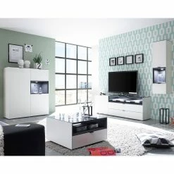 Loftscape Buffet haut Batchelor - Blanc / Anthracite -loftscape Boutique 1000152872 190118 09531400020 MOOD GALLERYIMAGES P000000001000152872 mood