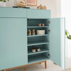 Mørteens Meuble à chaussures Lindholm II - Partiellement en chêne massif - Vert menthe 34 Mørteens Meuble à chaussures Lindholm II - Partiellement en chêne massif - Vert menthe -loftscape Boutique 1000153430 200217 15312500064 DETAILS P000000001000153430